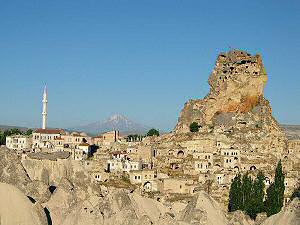 Ortahisar with castle