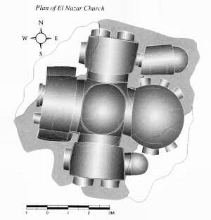 Plan of El Nazar Church